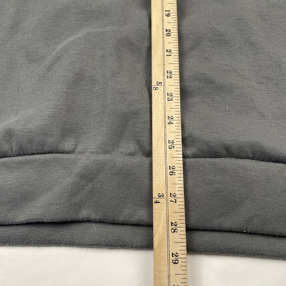 Adidas Hoodie Sweatshirt Men’s XL Prime Green Black Stripes Logo Polyester - Picture 5 of 9